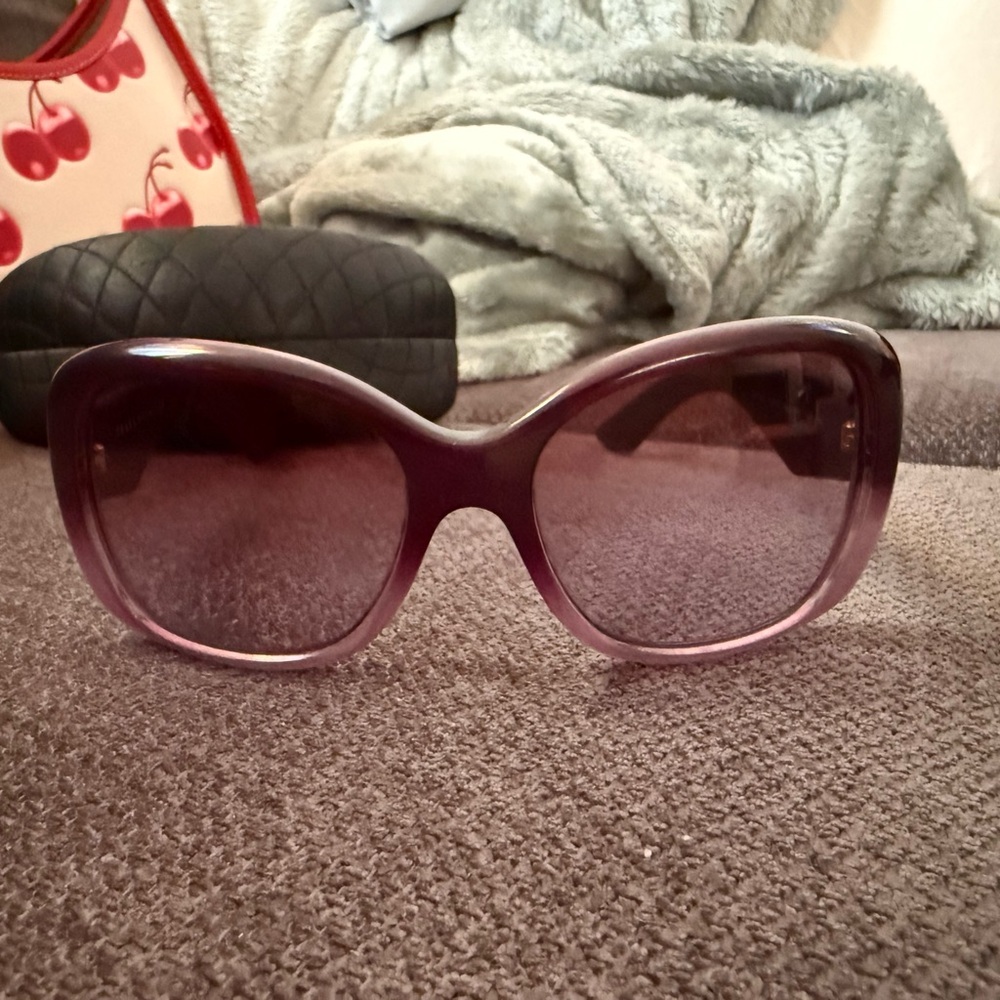 Elegant Prada Purple Sunglasses